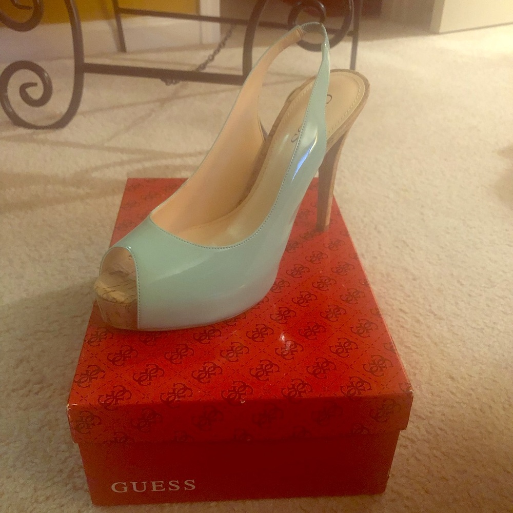 Guess Sling Back Pumps